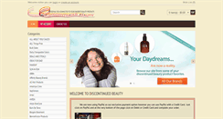 Desktop Screenshot of discontinuedbeauty.com