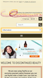Mobile Screenshot of discontinuedbeauty.com
